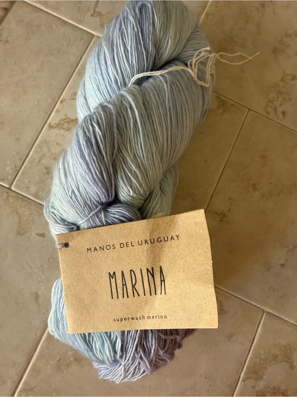Manos del Uruguay Marina Superwash Merino Yarn - Pale Blue